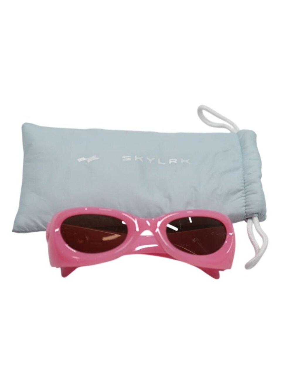 SKYLRK Upside Down Bio-Nylon Sunglasses in Gum - Picture 2 of 5